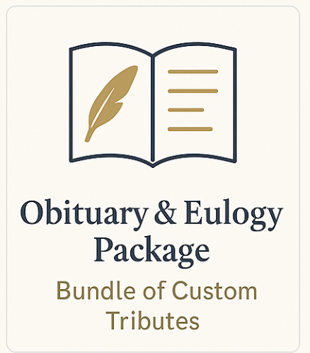 Obituary & Eulogy Package